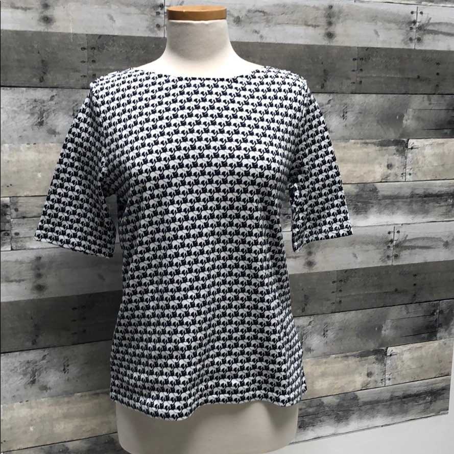 Elephant Pattern Top